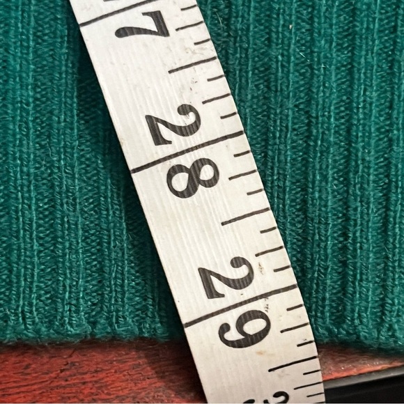 Newcome Robb Buffalo Made in Scotland Green 100% Pure Cashmere Sweater Sz 42 Men - Picture 10 of 12